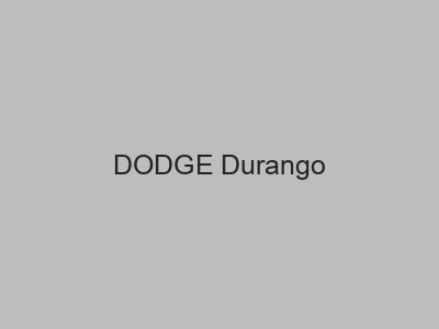 Enganches económicos para DODGE Durango